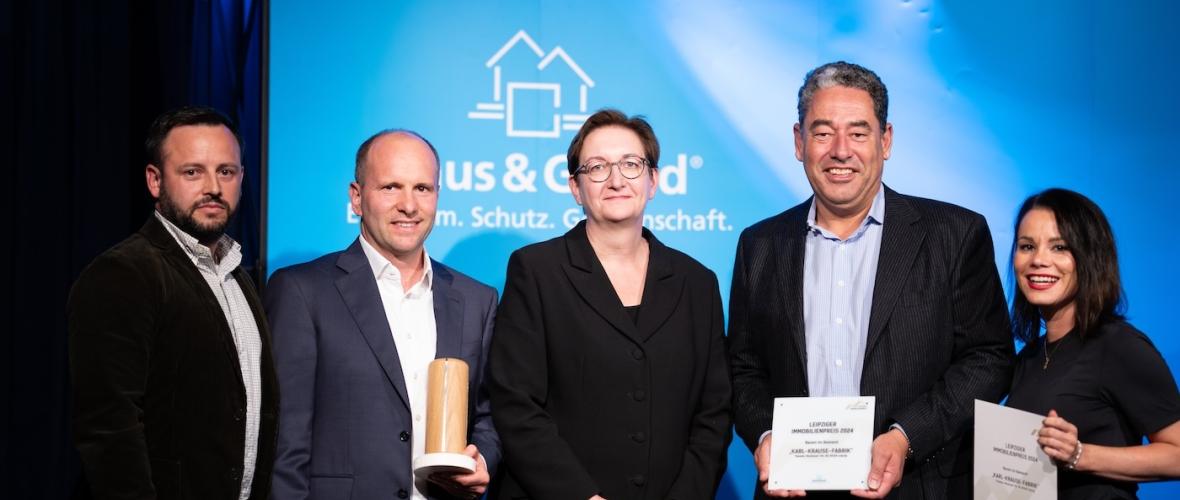 GRK Gruppe gewinnt für Karl Krause Fabrik den Leipziger Immobilienpreis